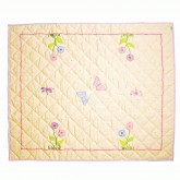Win Green Butterfly Floor Quilt - Small