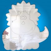 Baby Triceratops Mirror
