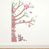 Forest Growth Chart - Forwalls Nursery Wall Stickers
