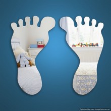 Baby Feet Mirror