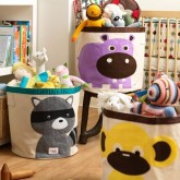 3 Sprouts Storage Bin - Hippo