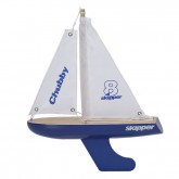 Skipper Wooden Pond Yacht - Traditional 8 Inch