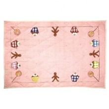 Win Green Gingerbread Floor Quilt - Small