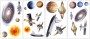 Room Mates Stickers - Space Travel