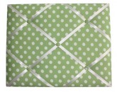 Green Polka Dot Message Board