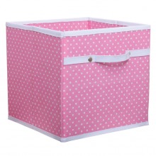 Pink Dotty Storage Box