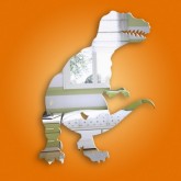 Tyrannosaurus Rex Mirror