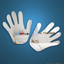 Baby Hands Mirror