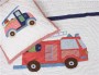 Fire Trucks Quilt - Cot Bed