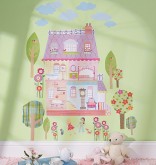 Childrens Wall Stickers - Wallies - Play House