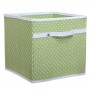 Green Dotty Storage Box
