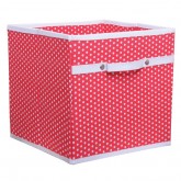 Red Dotty Storage Box