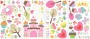Room Mates Stickers - Happy Cupcake Land
