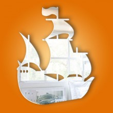 Pirate Ship Mirror