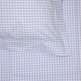 Blue Gingham Pillowcase