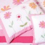 Flower Garden Quilted Pillowcase