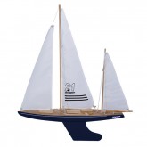 Skipper Blue Water Pond Yacht - Blue Hull - 21 Inch