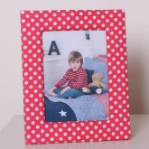 Red Polka Dot Photo Frame - Babyface