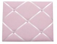 Pink Gingham Message Board