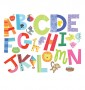Wall Play Stickers - Alphabet Fun
