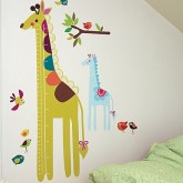 Wall Play Stickers - Giraffe Growth Chart