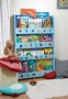 Tidy Book Bookcase - Blue with lower case letters