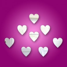 Mini Heart Mirrors