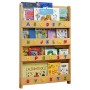 Tidy Books Bookcase - Natural with upper case letters