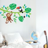 Jungle Friends - Forwalls Nursery Wall Stickers