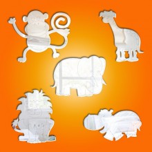 Jungle Animals Mirrors Bundle