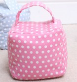 Pink Spotty Doorstop - Babyface