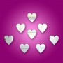 Mini Heart Mirrors