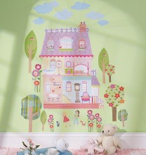Childrens Wall Stickers - Wallies - Play House