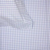 Blue Gingham Duvet Set - Junior