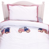 Fire Trucks Duvet Set - Single