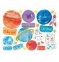 Childrens Wall Stickers - Wallies - Solar System Sheet 2