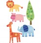 Zoo Pals Wallpaper Cutouts - 25 Per Pack