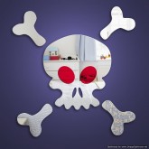Skull and Crossbones Mirror
