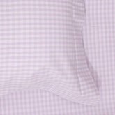 Lilac Gingham Duvet Set - Junior